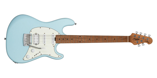 Sterling by Music Man - Cutlass CT50HSS with Roasted Maple Neck - Daphne Blue Satin