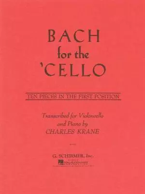 G. Schirmer Inc. - Bach for the Cello