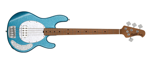 Sterling By Music Man StingRay Ray34 - Blue Sparkle | Long & McQuade