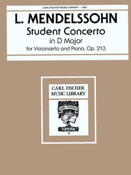 Student Concerto In D Major,