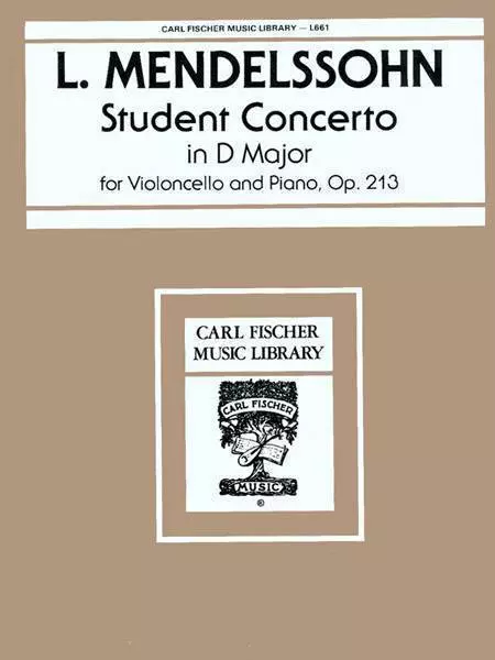 Student Concerto In D Major,