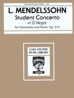 Carl Fischer - Student Concerto In D Major,