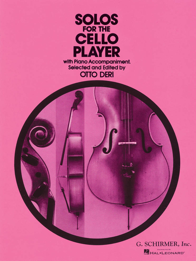 Solos for the Cello Player - Deri - Violoncelle/Piano - Livre