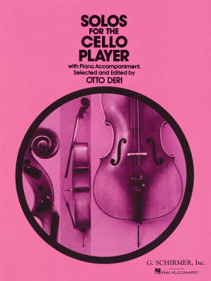 Solos for the Cello Player - Deri - Cello/Piano - Book