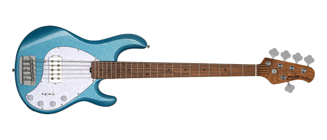 StingRay Ray35 5-String Bass - Blue Sparkle