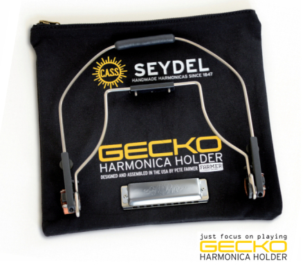 GECKO Harmonica Holder