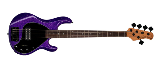 StingRay Ray35 5-String Bass - Purple Sparkle