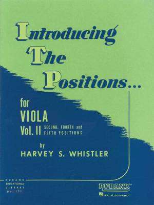 Rubank Publications - Introducing the Positions for Viola