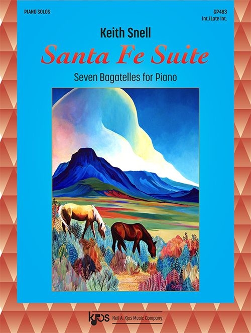 Santa Fe Suite: Seven Bagatelles for Piano - Snell - Piano - Book