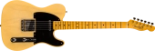 Fender Custom Shop - 52 Telecaster TCP, Maple Neck - Faded Nocaster Blonde