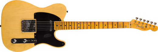 Fender Custom Shop - 52 Telecaster Journeyman Relic, Maple Neck - Aged Nocaster Blonde