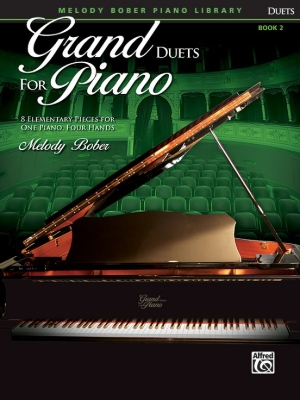Alfred Publishing - Grand Duets for Piano, Book 2 - Bober - Piano Duet (1 Piano, 4 Hands) - Book