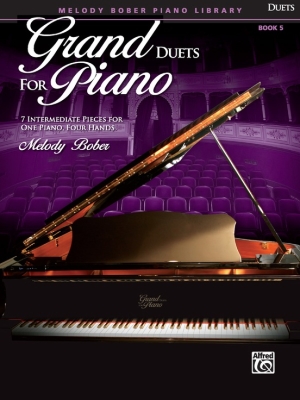 Alfred Publishing - Grand Duets for Piano, Book 5 - Bober - Piano Duet (1 Piano, 4 Hands) - Book
