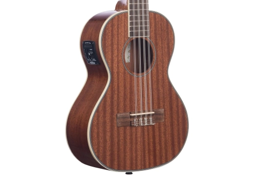 Gloss Mahogany 8-String Tenor Ukulele with Electronics