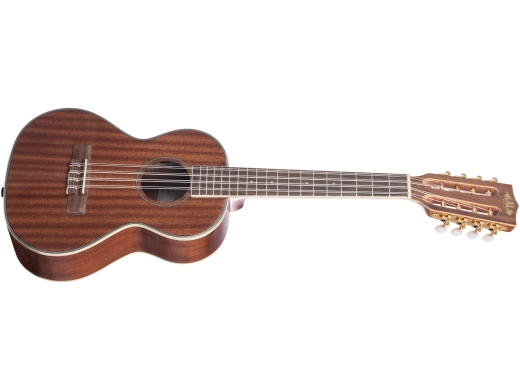 Gloss Mahogany 8-String Tenor Ukulele with Electronics