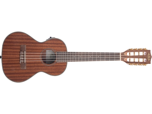 Kala - Gloss Mahogany 8-String Tenor Ukulele with Electronics