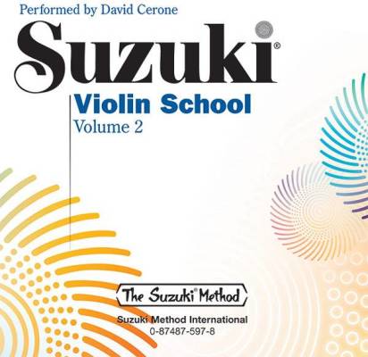 Summy-Birchard - CD de lcole de violon Suzuki, volume 2