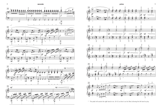 The Grand Finale - Rollin - Piano Duet (1 Piano, 4 Hands) - Sheet Music