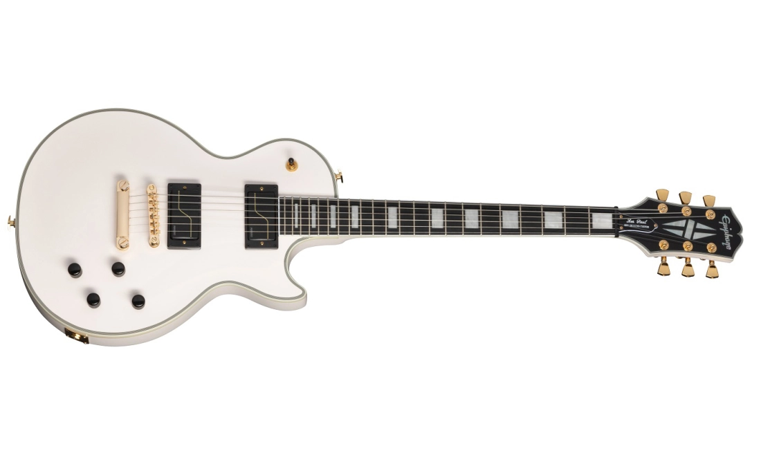 Matt Heafy Origins Les Paul Custom -  Bone White