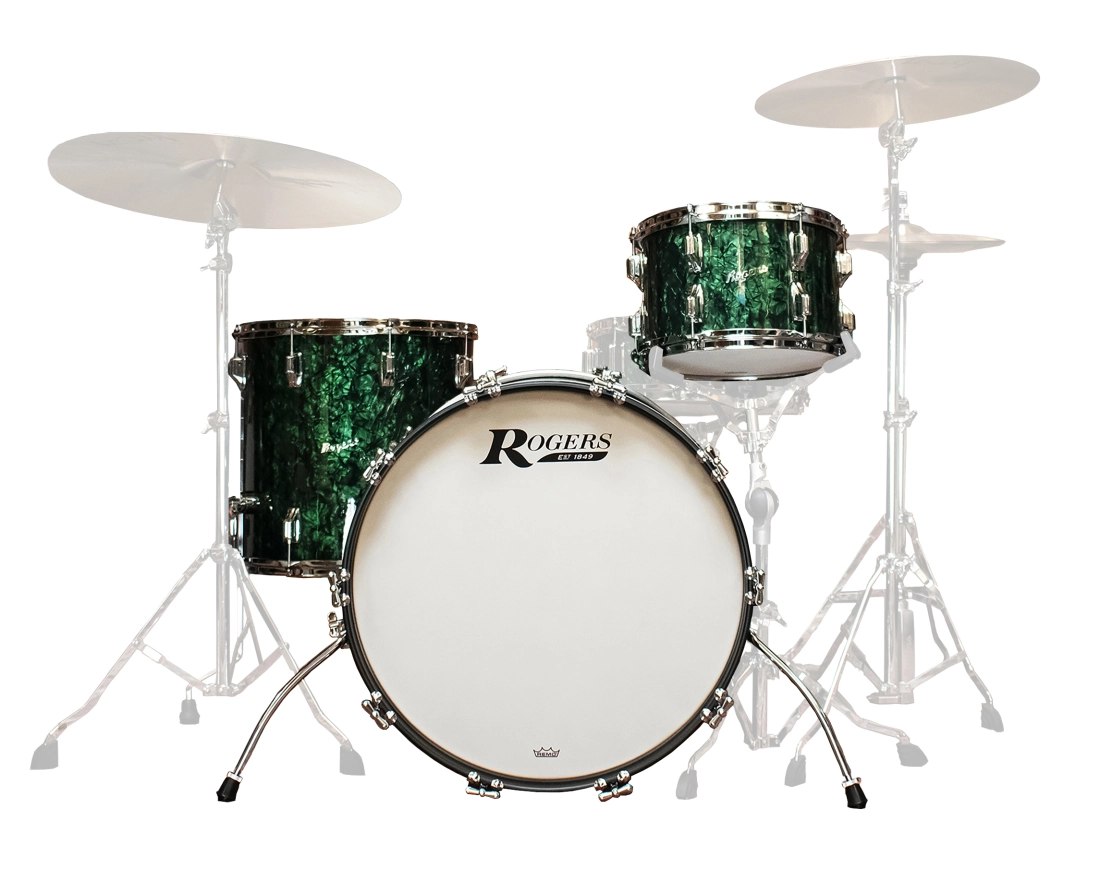 Covington 3-Piece Shell Pack (20,12,14) - Green Marine Pearl