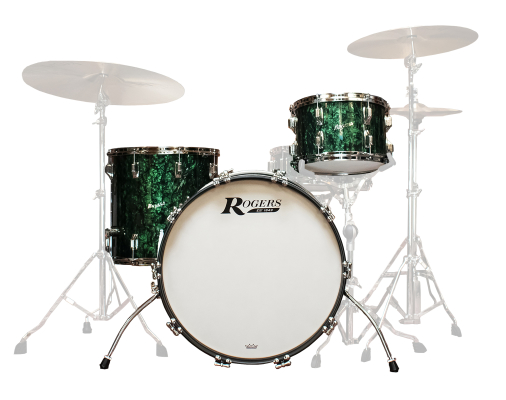 Rogers - Covington 3-Piece Shell Pack (20,12,14) - Green Marine Pearl