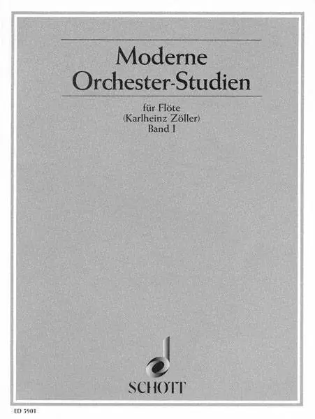 Modern Orchestral Studies for Flute - Vol. 1