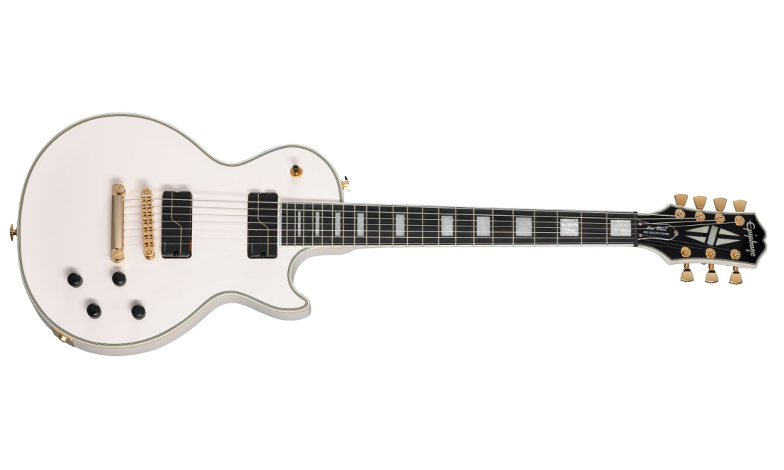 matt heafy les paul white
