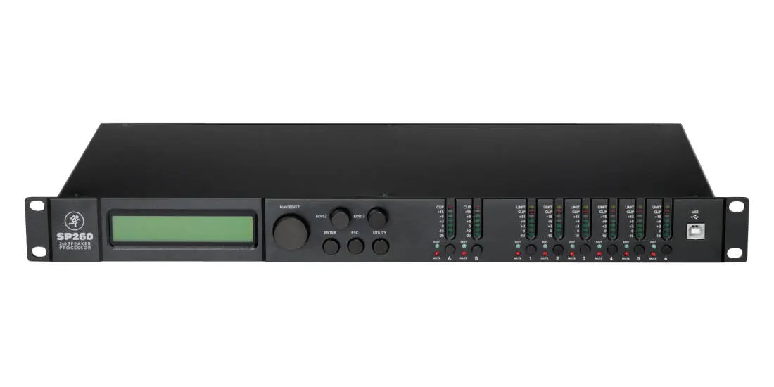 SP260 2x6 Loudspeaker System Processor