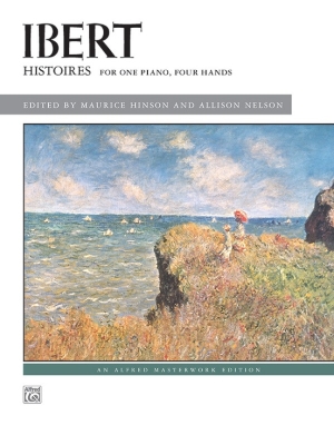 Histoires - Ibert/Hinson/Nelson - Piano Duet (1 Piano, 4 Hands) - Book