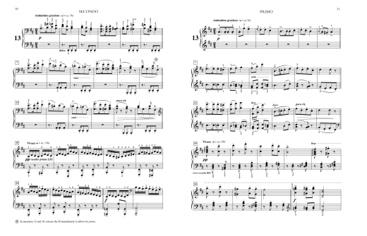 Hungarian Dances, Volume 2 - Brahms/Bell/Bell - Piano Duet (1 Piano, 4 Hands) - Book