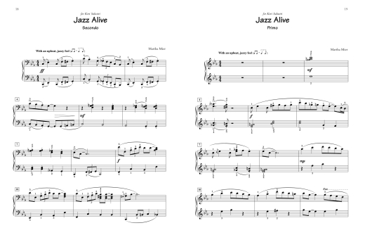 Jazz, Rags & Blues for Two, Book 4 - Mier - Piano Duet (1 Piano, 4 Hands) - Book