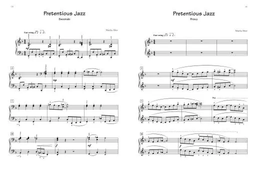 Jazz, Rags & Blues for Two, Book 5 - Mier - Piano Duet (1 Piano, 4 Hands) - Book