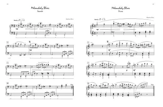Jazz, Rags & Blues for Two, Book 5 - Mier - Piano Duet (1 Piano, 4 Hands) - Book