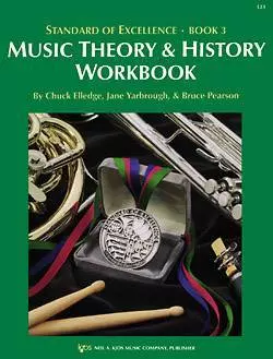 Kjos Music - Standard of Excellence (SOE) Book 3, Theory & History Workbook