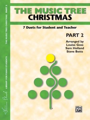 Alfred Publishing - The Music Tree: Christmas, Part 2 - Goss/Holland/Betts - Piano Duet (1 Piano, 4 Hands) - Book