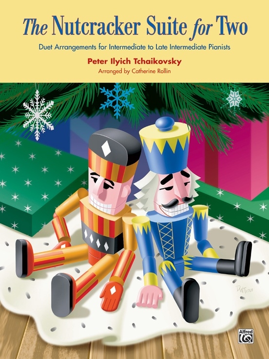 The Nutcracker Suite for Two - Tchaikovsky/Rollin - Piano Duet (1 Piano, 4 Hands) - Book