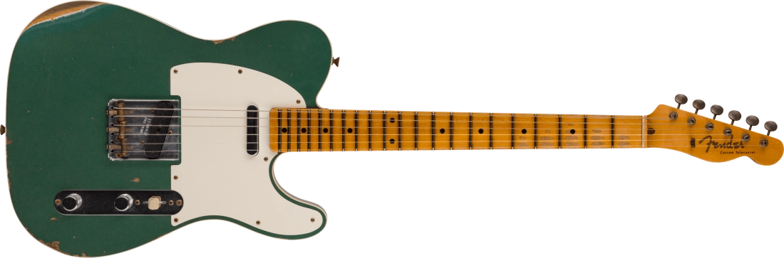 \'59 Telecaster Custom Relic, Maple Neck -  Aged Sherwood Green Metallic