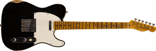 Fender Custom Shop - 59 Telecaster Custom Relic, Maple Neck - Aged Black