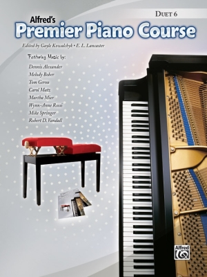 Alfred Publishing - Premier Piano Course, Duet 6 - Kowalchyk/Lancaster - Piano (1 Piano, 4 Hands) - Book