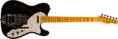 Fender Custom Shop - 68 Telecaster Thinline Journeyman Relic, Maple Fingerboard - Aged Black