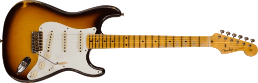 \'58 Stratocaster Relic, Maple Neck - Faded Aged Chocolate 3-Colour Sunburst