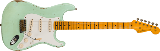 Fender Custom Shop - StratocasterRelic 58  manche rable (fini Super Faded Aged Surf Green)
