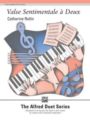 Alfred Publishing - Valse sentimentale  deux Rollin Duo de piano (1piano, 4mains) Partition individuelle