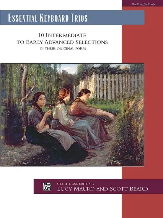 Essential Keyboard Trios - Mauro/Beard - Piano Trio (1 Piano, 6 Hands) - Book