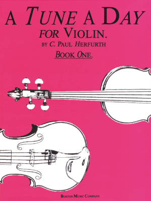 Boston Music Company - A Tune a Day, Book 1 - Herfurth - Violin - Book