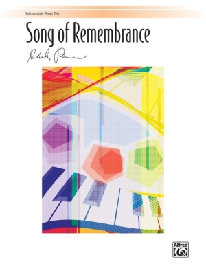 Alfred Publishing - Song of Remembrance - Peskanov - Piano Trio (1 Piano, 6 Hands) - Sheet Music