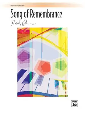 Alfred Publishing - Song of Remembrance - Peskanov - Piano Trio (1 Piano, 6 Hands) - Sheet Music
