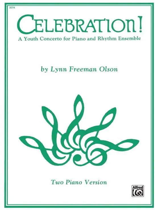 Celebration! - Olson - Piano Duo (2 Pianos, 4 Hands) - Sheet