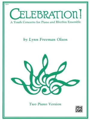 Celebration! - Olson - Piano Duo (2 Pianos, 4 Hands) - Sheet