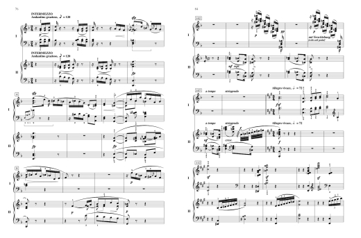Concerto in A Minor, Opus 54 - Schumann/Labe - Piano Duo (2 Pianos, 4 Hands) - Book